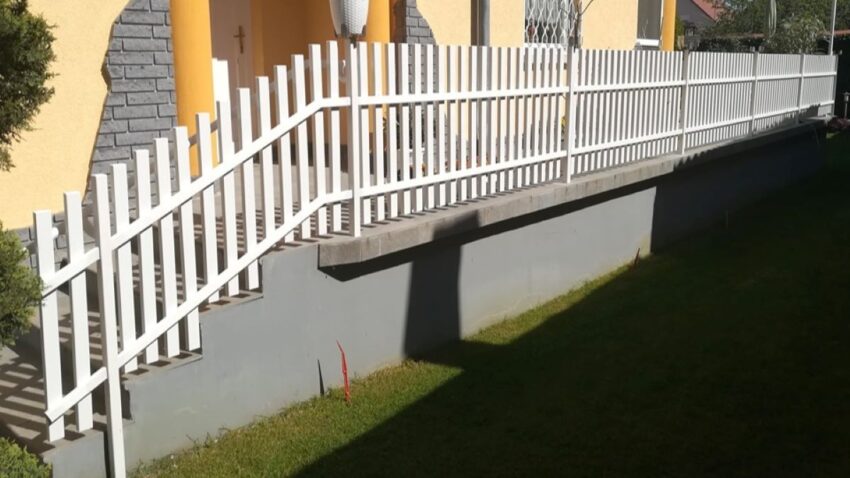 Modern terasz korlát elemek az XXL Kerítés kínálatában